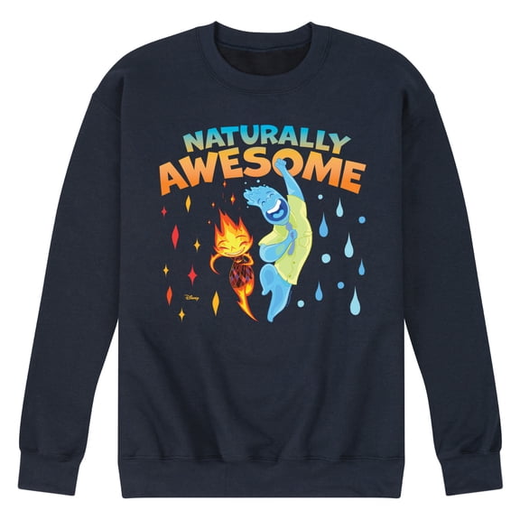 Elemental - Naturally Awesome - Men's Crew Neck Fleece Pullover