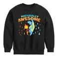 thumbnail image 1 of Elemental - Naturally Awesome - Toddler & Youth Crewneck Fleece Sweatshirt, 1 of 5