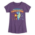 thumbnail image 1 of Elemental - Naturally Awesome - Toddler & Youth Girls Short Sleeve Graphic T-Shirt, 1 of 5