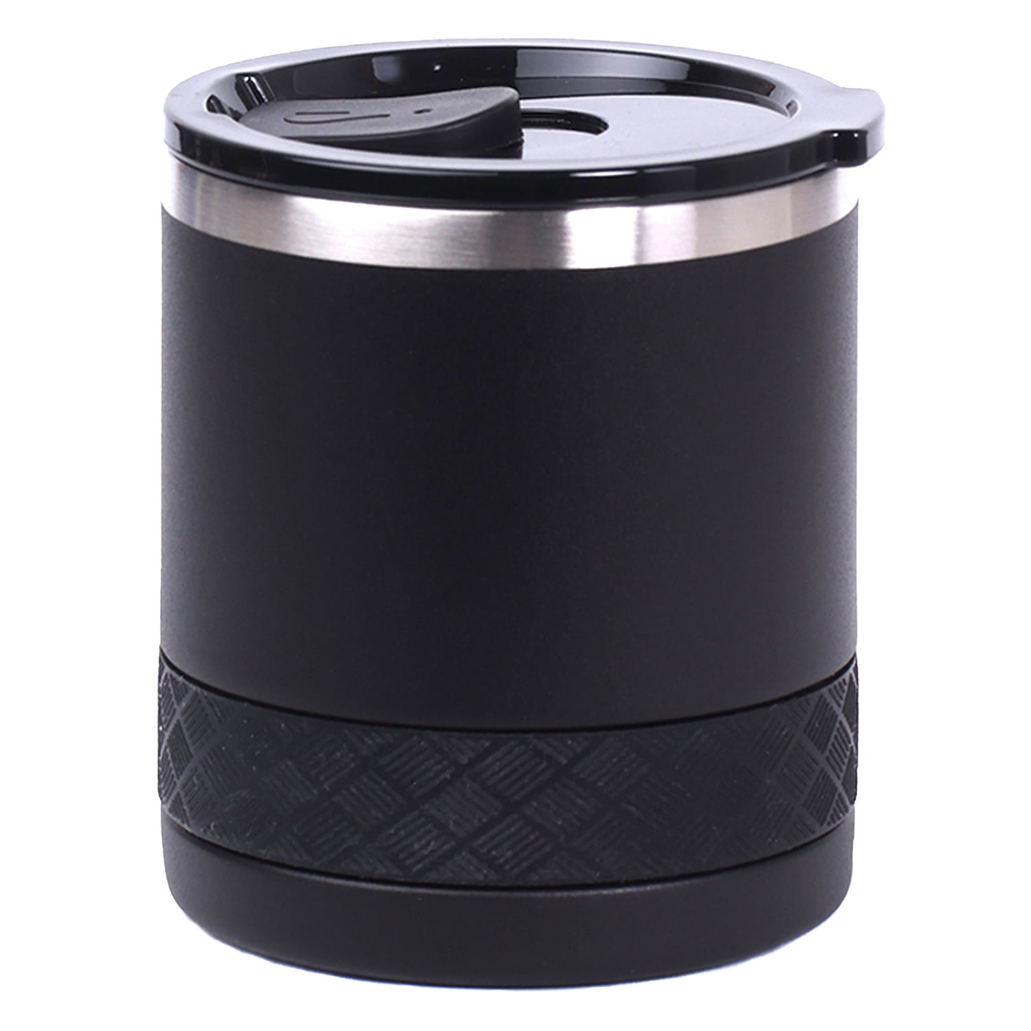 Black Triple Wall Insulated Stainless Steel Travel Tumbler