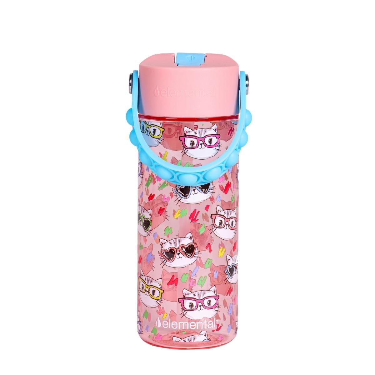 Elemental Core 530ml Pop-it Bottle - Stylish Cat main image 1