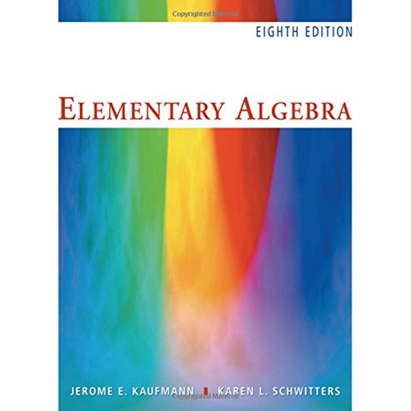 Pre-Owned Elementary Algebra (with CD-ROM) - 8th Edition (Hardcover) 0495105716 9780495105718