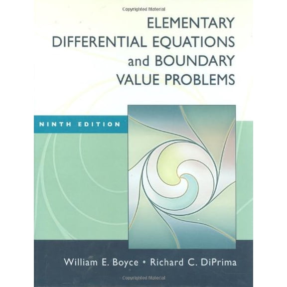Pre-Owned Elementary Differential Equations and Boundary Value Problems Paperback