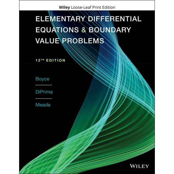 Elementary Differential Equations and Boundary Value Problems (Other)