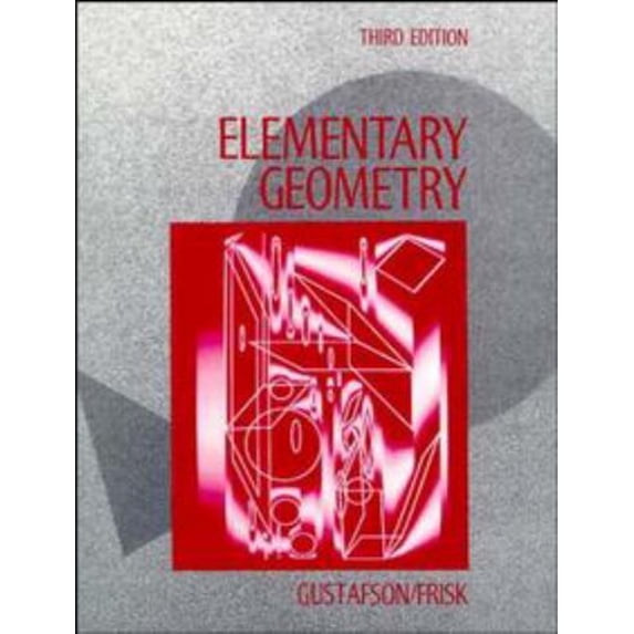 Pre-Owned Elementary Geometry (Hardcover) 0471510025 9780471510024