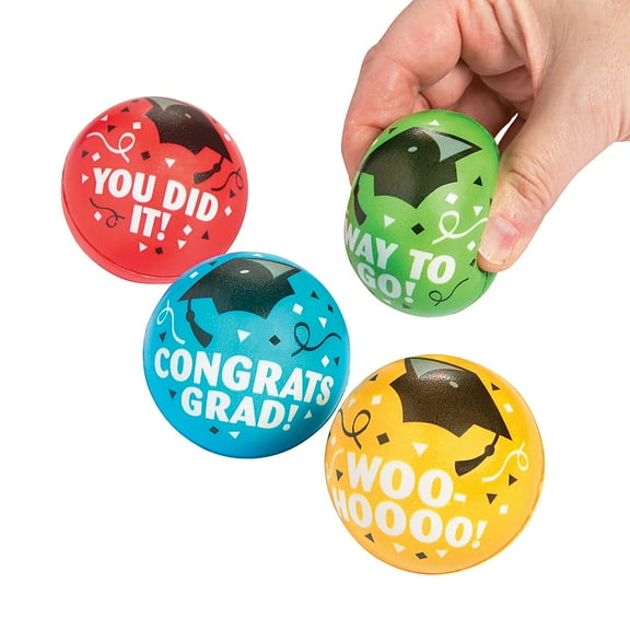 Elementary Graduation Stress Toy - Party Favors - 12 Pieces