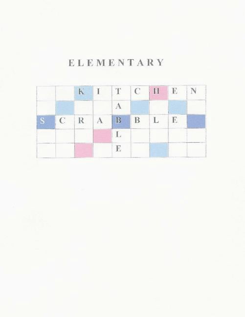 Elementary Kitchen Table Scrabble
