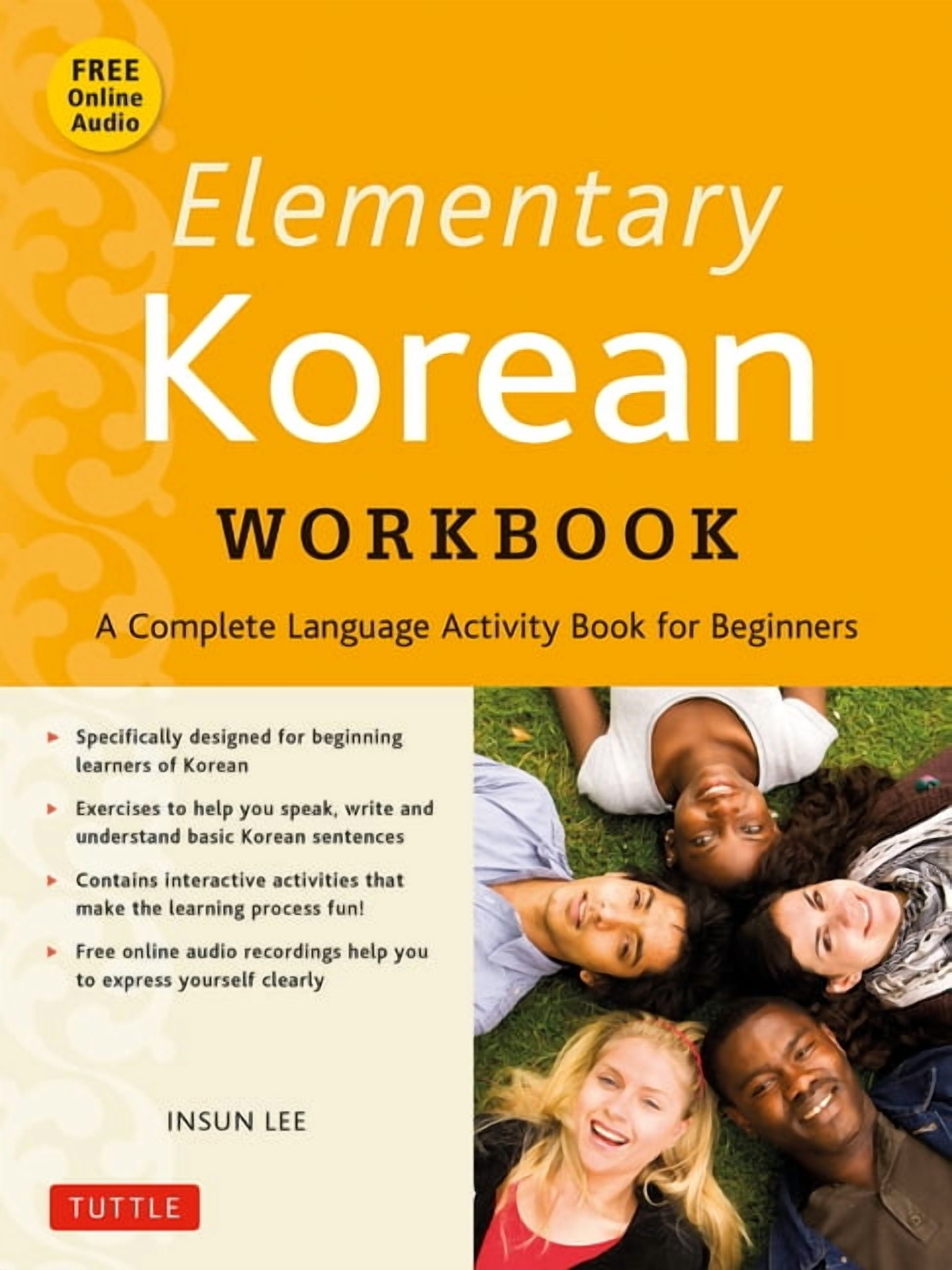 Elementary Korean Workbook: A Complete Language Activity Book for Beginners (Free Online Audi), (Paperback)