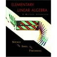 thumbnail image 1 of Pre-Owned Elementary Linear Algebra: A Matrix Approach (Paperback) 0137167229 9780137167227, 1 of 1