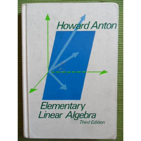 Pre-Owned Elementary Linear Algebra (Hardcover) 0471053384 9780471053385