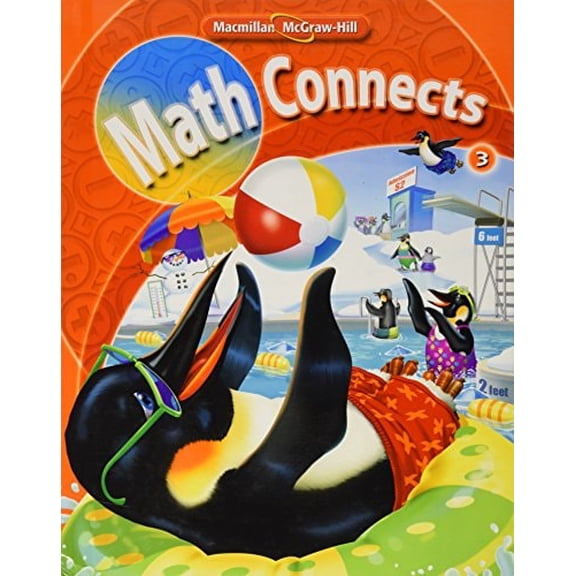 Pre-Owned Elementary Math Connects Math Connects, Grade 3, Student Edition, (Hardcover)