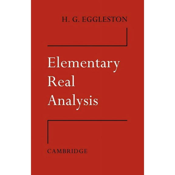 Elementary Real Analysis, (Paperback)