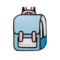 thumbnail image 1 of Elementary School Students In The Beginning Of The School Season Large Capacity Backpack For Primary School Students New Sky Blue, 1 of 7