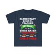thumbnail image 1 of Elementary School Teacher Binge Eater by Christmas Unisex T-shirt S-3XL, 1 of 2