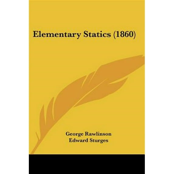 Elementary Statics 1860
