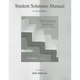 thumbnail image 1 of Pre-Owned Student Solutions Manual for Elementary Statistics: A Step By Step Approach (Paperback) 0077438654 9780077438654, 1 of 1