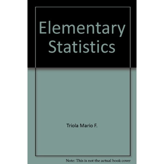 Pre-Owned Elementary Statistics Paperback