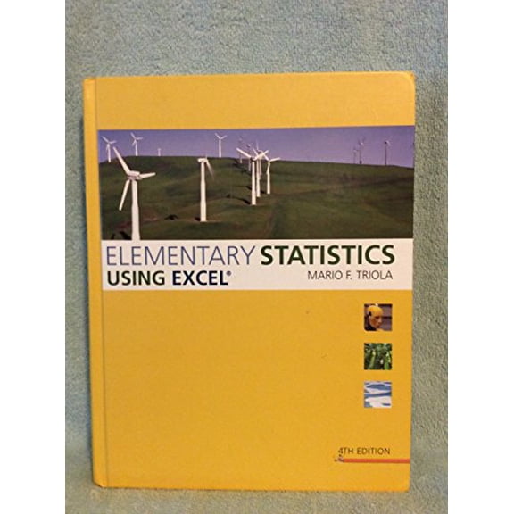 Pre-Owned Elementary Statistics Using Excel (Hardcover) 0321564960 9780321564962