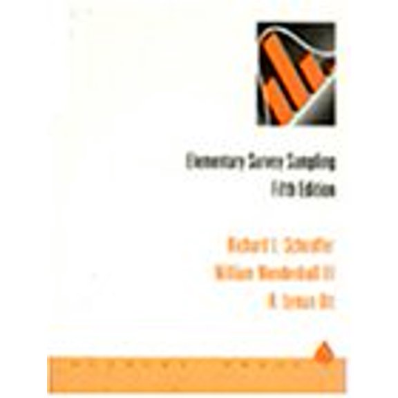 Pre-Owned Elementary Survey Sampling (Hardcover) 0534243428 9780534243425