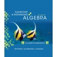 thumbnail image 1 of Pre-Owned Elementary and Intermediate Algebra: Concepts and Applications (Hardcover) 0321559444 9780321559449, 1 of 1