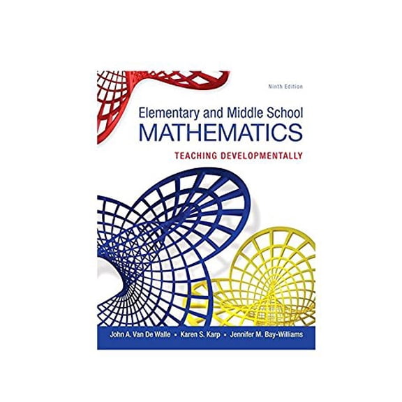 Pre-Owned Elementary and Middle School Mathematics: Teaching Developmentally, Loose-Leaf Version Paperback