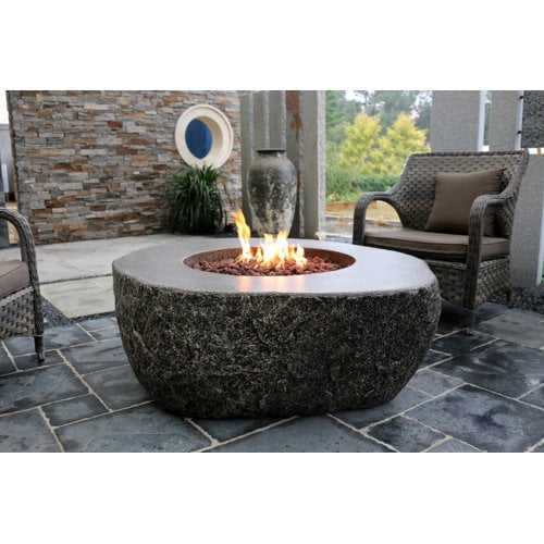 Elementi Boulder Fire Table - Propane