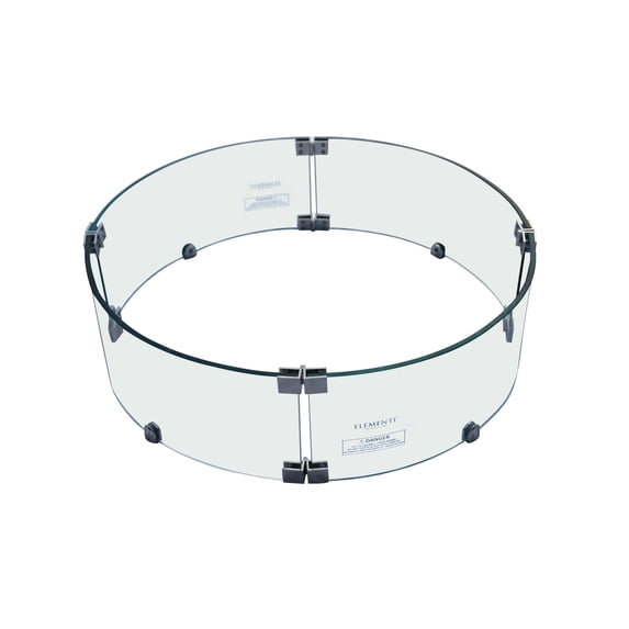 Elementi Wind Screen for Lunar Bowl and Fiery Rock Fire table