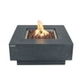thumbnail image 1 of Elementi Manhattan Concrete Outdoor 45,000 BTU Natural Gas Fire Table, 1 of 12