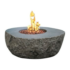 Elementi OFG110-NG Boulder Fire Table - Natural Gas