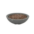thumbnail image 1 of Sol Living Rose Bowl Propane Fire Pit for Outside Outdoor Firepit Table Firepit Concrete Fire Table Patio Heater Fireplace Lava Rock 60,000 BTUs - Light Grey, 48 x 48 Inches, 1 of 8