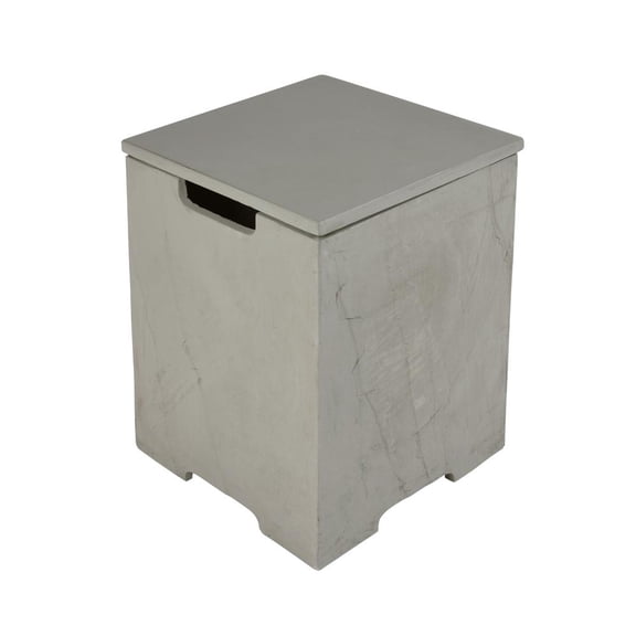 Elementi Square Tank Cover - Space Grey
