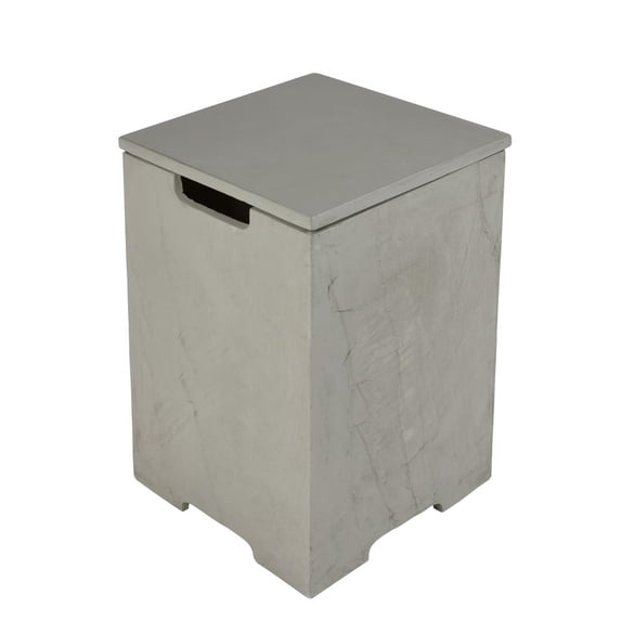 Elementi Square Tank Cover - Space Grey