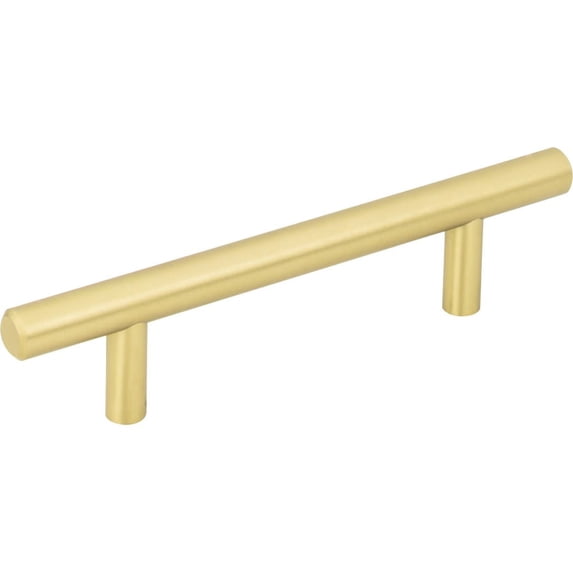 Elements 136 Naples 3" Center To Center Solid Steel Bar Style Cabinet Handle / Drawer Pull