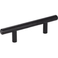 thumbnail image 1 of Elements Naples 3 In. Center-to-Center Matte Black Cabinet Bar Pull 136MB, 1 of 5