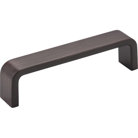 Elements 193-4 Asher 4" (101.6Mm) Center To Center Radius Wide Strap Cabinet Handle /