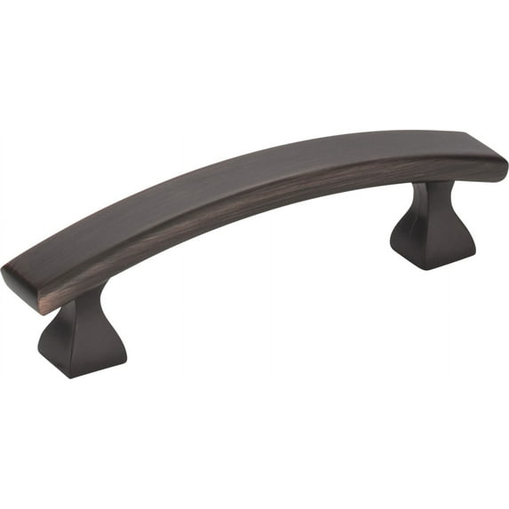 Elements 449-3DBAC Hadly Collection Pull, Brushed Oil Rubbed Bronze