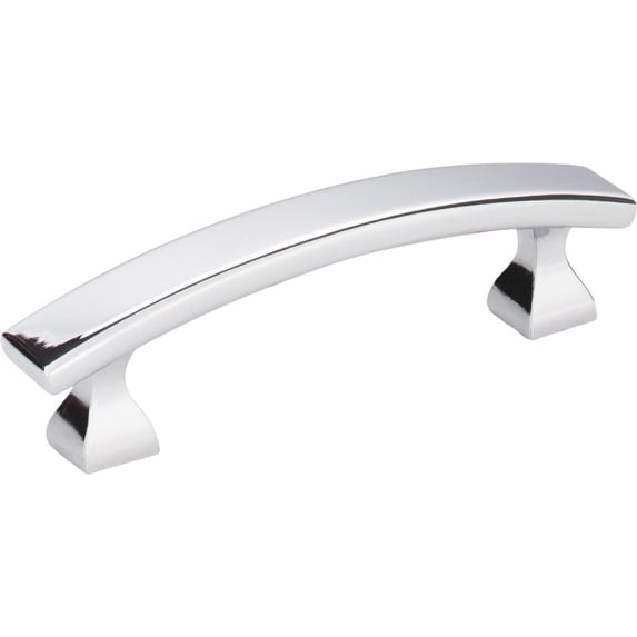 Elements 449-3PC Hadly Collection Pull, Polished Chrome