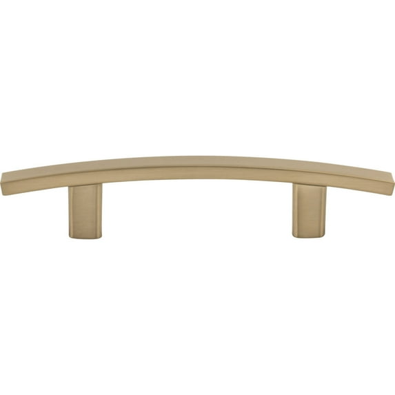 Elements 859-3 Thatcher 3" Center To Center Curved Bar Cabinet Handle / Drawer Pull -