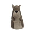 thumbnail image 1 of Elements 9-inch Brown Polyester Squirrel Door Stopper, 1 of 13