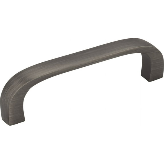 Elements 984-3 Slade 3" Center To Center Contemporary Curved Corner Cabinet Handle /