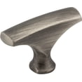 thumbnail image 1 of Aiden 1-5/8" Diameter Cabinet Knob, Brushed Pewter, 1 of 3