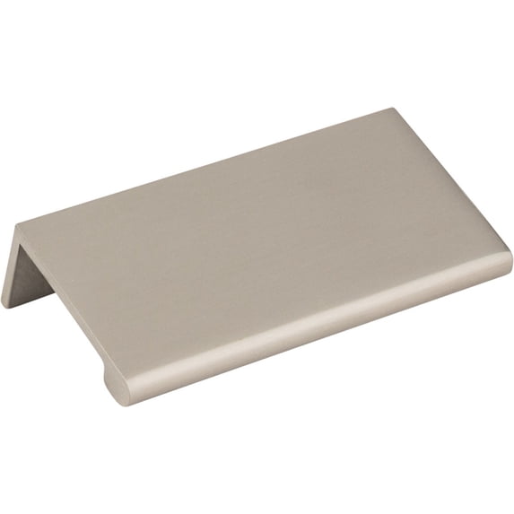 Elements A500-3 Edgefield 2-3/8" Center To Center 3" Long Finger Tab Edge Lip Cabinet /