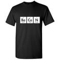 thumbnail image 1 of The Elements Of Bacon Humor Chemical Formula Novelty Sarcastic Graphic Tees Chemistry Lovers Gift For Teachers Holiday Christmas Vacations Funny Mens T Shirt, 1 of 5