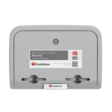 Foundations Elements Changing Station Disposable Liner Dispenser, Gray, 300-LD-01