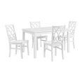 thumbnail image 1 of Elements Conaughey Rectangular Dining Table in White, 1 of 3