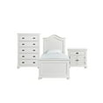 thumbnail image 1 of Elements Conaughey  Twin Panel 3PC Bedroom Set in White, 1 of 18