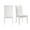 thumbnail image 1 of Picket House Furnishings Corinth Dining Side Chair with White Fabric in White, 1 of 12