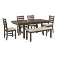 thumbnail image 1 of Picket House Furnishings Dex 6PC Dining Set in Cherry, 1 of 19