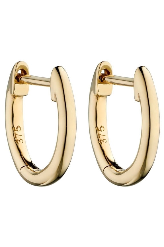 Small Huggie Earrings - Gold