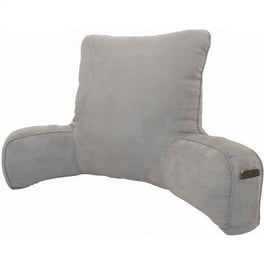 Better Homes and Garden Two Tone Sherpa Large Bed Rest Back Pillow 24 x 19 x 19
